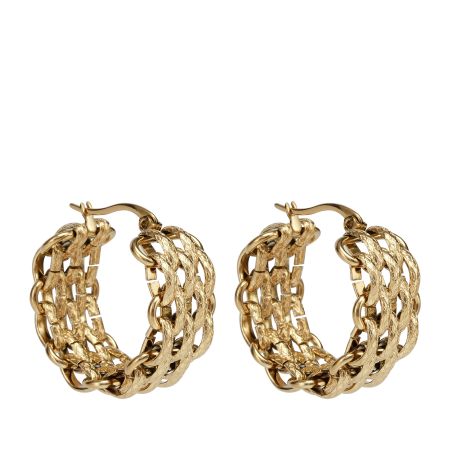 женские серьги EKONIKA PREMIUM (PM49284-gold-25S) #1