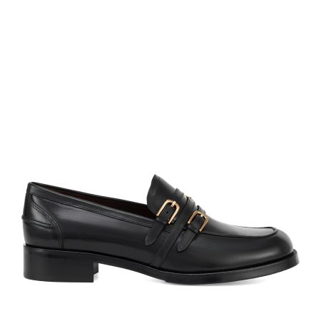 женские демисезонные лоферы EKONIKA PREMIUM (PM01387CN-02-black-25W) #1