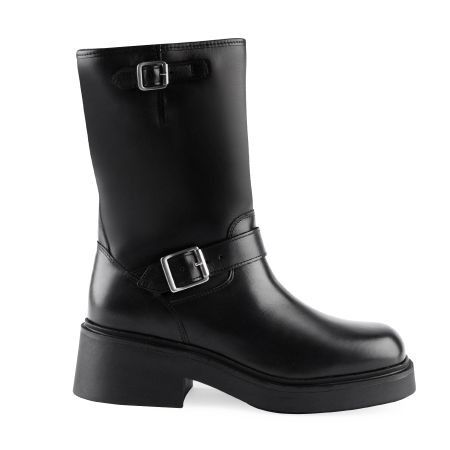 женские демисезонные полусапоги EKONIKA (EN00904PT-24-black-24W) #1