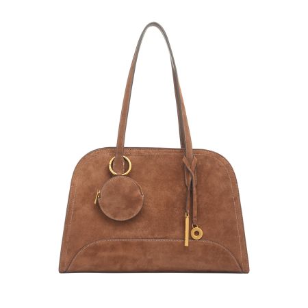 женский шоппер и кошелек (комплект) EKONIKA PREMIUM (PM38384-toffee-24W) #1