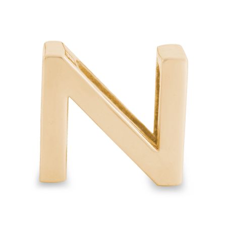 подвеска маленькая буква N EKONIKA (EN-N-small-gold-UNI) #1