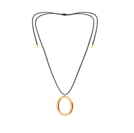 женское колье EKONIKA PREMIUM (PM41325-black-gold-25W) #1