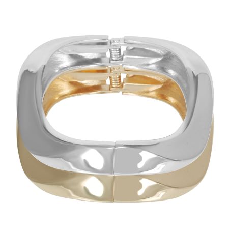 женские браслеты (набор 2 шт.) EKONIKA (EN40873-silver-gold-25W) #1