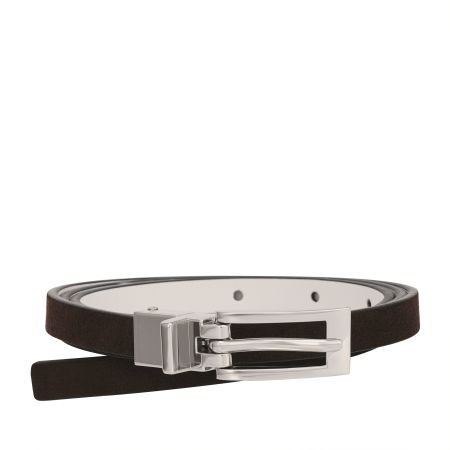 женский узкий двусторонний ремень EKONIKA (EN32378-blanc-mustang-25W) #1