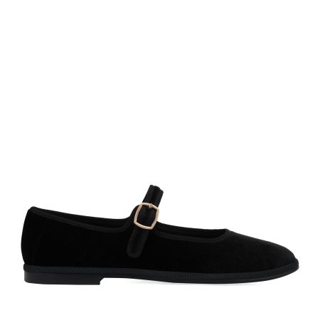 женские балетки Мэри Джейн EKONIKA (EN01205CN-04-black-25S) #1