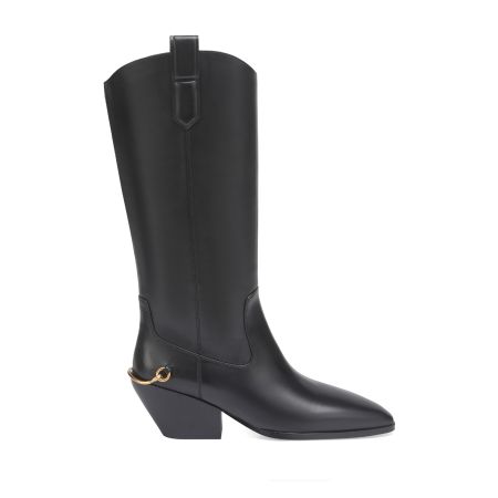 женские демисезонные сапоги EKONIKA PREMIUM (PM00936CN-22-black-24W) #1