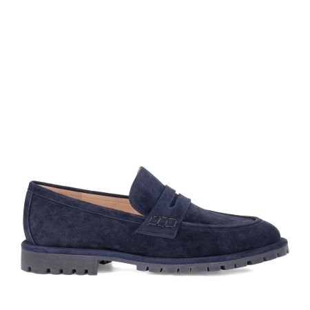 женские демисезонные лоферы EKONIKA (EN01494CN-01-navy-25W) #1