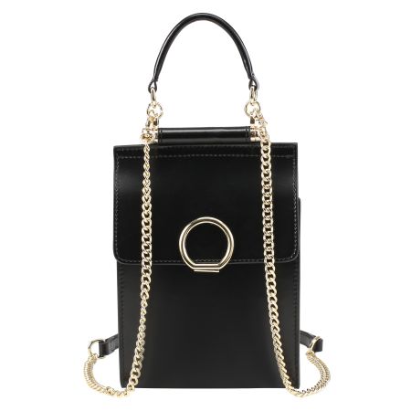 женская мини-сумка EKONIKA PREMIUM (PM30869-black-22L) #1