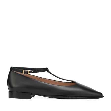 женские балетки Мэри Джейн EKONIKA PREMIUM (PM09053CN-11-black-25S) #1