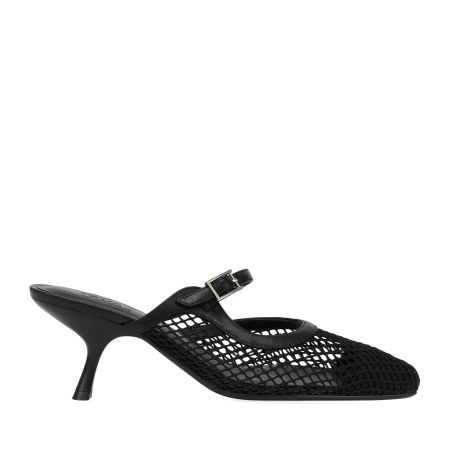 женские летние мюли PORTAL (PL01216CN-06-black-25S) #1