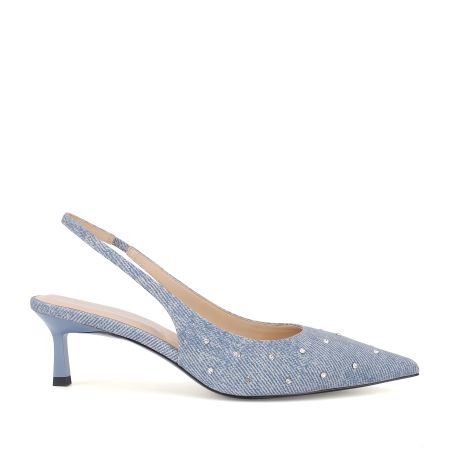 женские летние слингбэки EKONIKA (EN00320CN-06-blue-jeans-24L) #1
