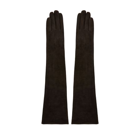 женские длинные перчатки EKONIKA × KALMANOVICH (KL33990-mole-25W) #1