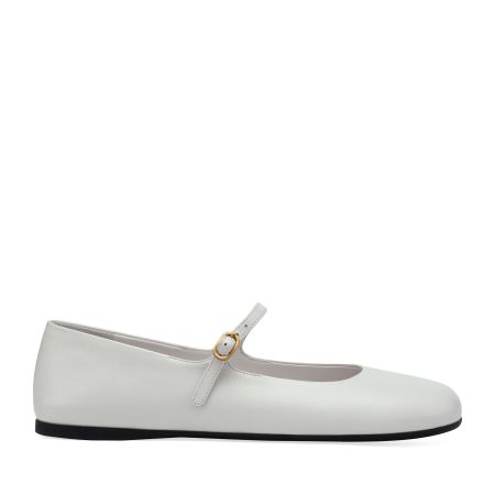женские балетки Мэри Джейн EKONIKA PREMIUM (PM01090CN-06-white-25S) #1