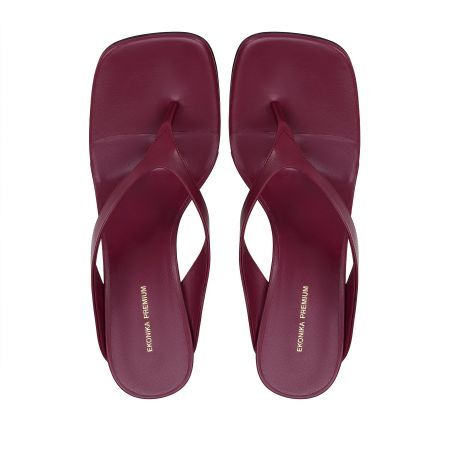 женские летние вьетнамки EKONIKA PREMIUM (PM01679CN-01-mulberry-26S) #3