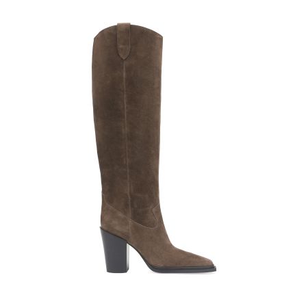 женские демисезонные казаки EKONIKA PREMIUM (PM00877CN-21-brown-24W) #1