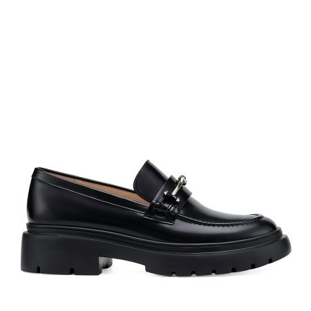 женские демисезонные лоферы EKONIKA (EN00750CN-02-black-25S) #1