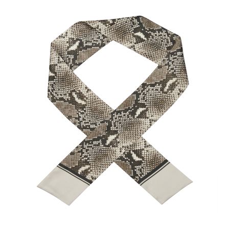 женский шарф EKONIKA PREMIUM (PM44383-snake.brown-25S) #1