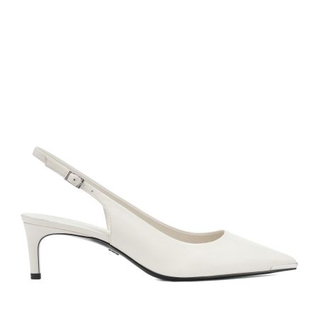 женские туфли слингбэки EKONIKA PREMIUM (PM00801CN-01-off.white-25S) #1