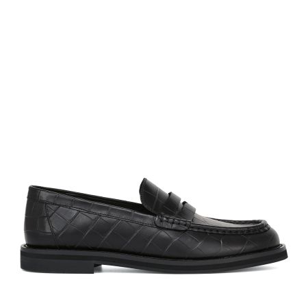 женские демисезонные лоферы EKONIKA (EN01341CN-03-black-25W) #1