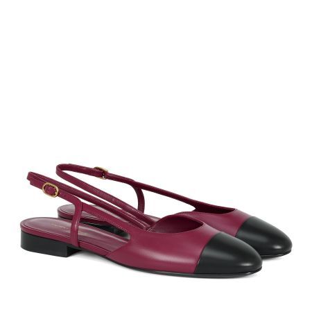 женские балетки с ремешком на пятке EKONIKA PREMIUM (PM00766CN-04-mulbe-black-26S) #2