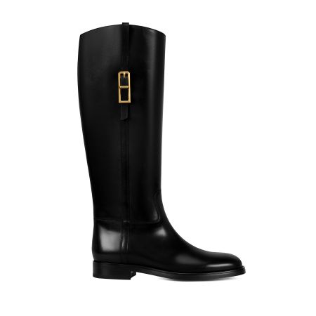 женские демисезонные жокейские сапоги EKONIKA PREMIUM (PM01046CN-20-black-25W) #1