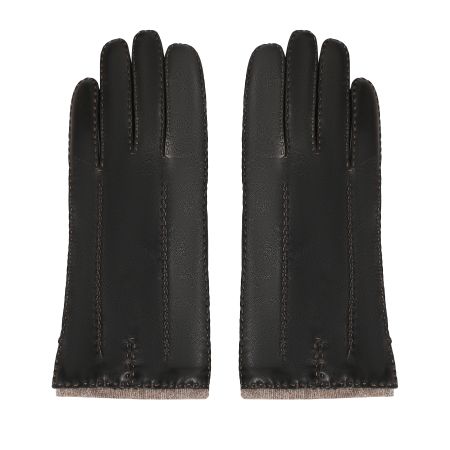 женские перчатки EKONIKA PREMIUM (PM33233-black-22Z) #1