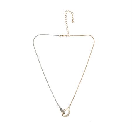 женское колье EKONIKA (EN41660-silver-gold-25S) #1