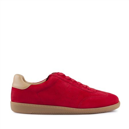 женские летние кеды EKONIKA PREMIUM (PM00685CN-01-red-24L) #1