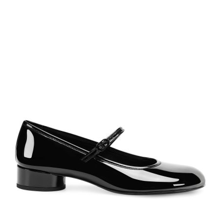 женские балетки Мэри Джейн EKONIKA PREMIUM (PM00729CN-01-black-24W) #1