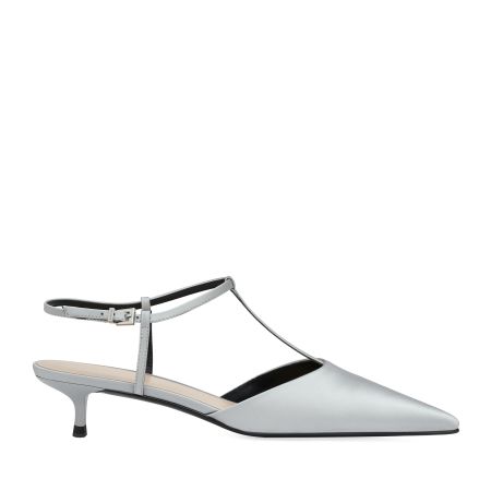 женские туфли слингбэки EKONIKA (EN01133CN-03-silver-25S) #1