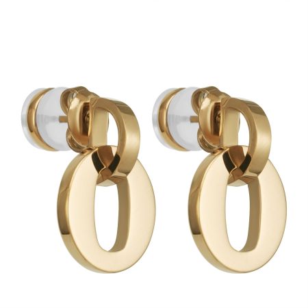 женские серьги EKONIKA PREMIUM (PM49590-gold-25W) #1