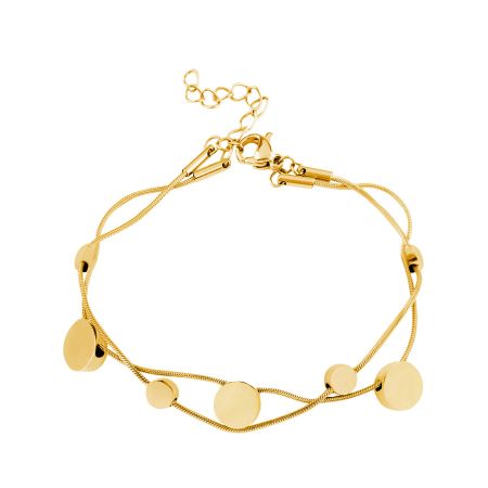 женский браслет EKONIKA PREMIUM (PM40118-gold-25S) #1