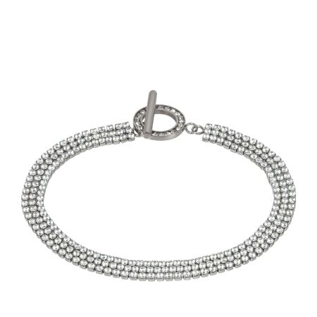 женский браслет EKONIKA PREMIUM (PM40274-silver-white-25S) #1