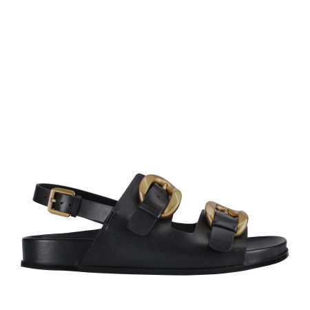 женские сандалии EKONIKA PREMIUM (PM01319CN-04-black-24L) #1