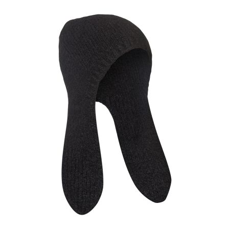 женская шапка с длинными ушами EKONIKA (EN45844-black-25W) #1