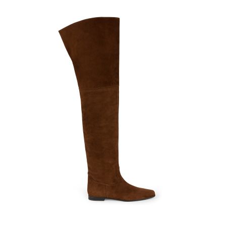 женские демисезонные ботфорты EKONIKA × KALMANOVICH (KL01455CN-21-browny-25W) #1