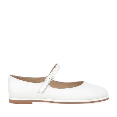 женские балетки Мэри Джейн EKONIKA (EN01301CN-01-white-25S) #1
