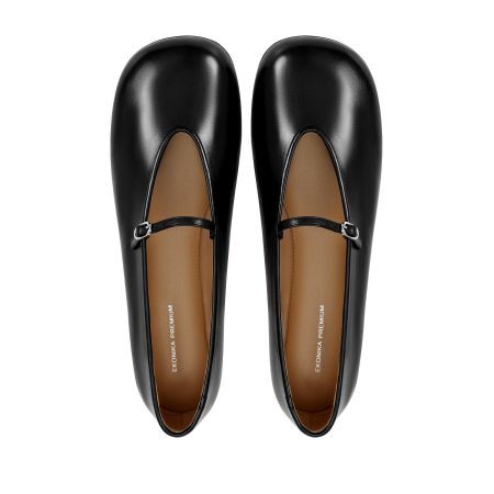 женские балетки Мэри Джейн EKONIKA PREMIUM (PM01575CN-03-black-26S) #3