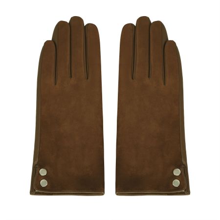женские перчатки EKONIKA PREMIUM (PM33415-dijon-25W) #1