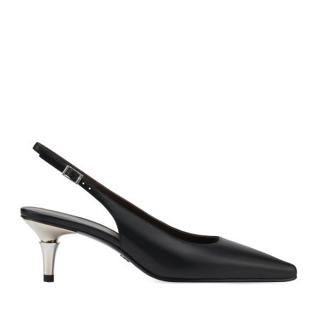 женские туфли слингбэки EKONIKA PREMIUM (PM00891CN-02-1-black-25S) #1