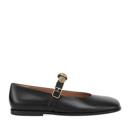 женские балетки Мэри Джейн EKONIKA PREMIUM (PM09158CN-14-black-25W) #1