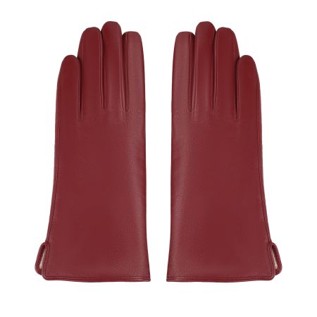 женские перчатки EKONIKA PREMIUM (PM33280-bordo-22Z) #1