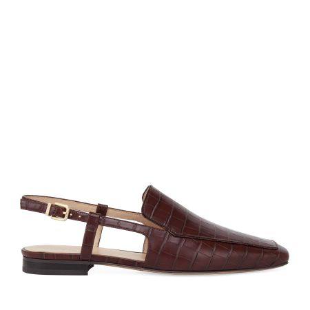 женские летние слингбэки EKONIKA (EN01057CN-01-browny-25S) #1