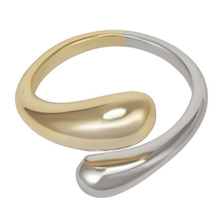 женское кольцо EKONIKA (EN47701-gold-silver-25S) #1