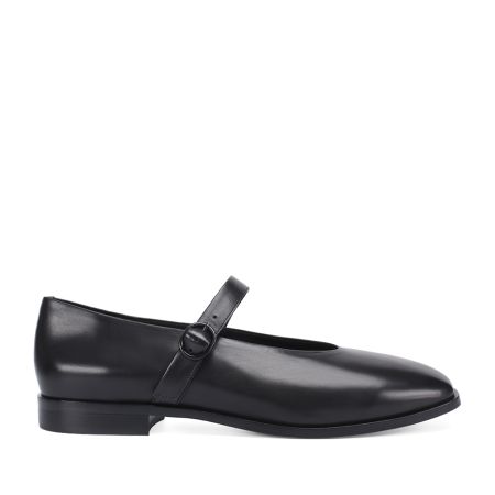 женские балетки Мэри Джейн EKONIKA PREMIUM (PM09118CN-11-black-24W) #1