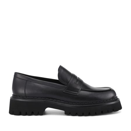 женские демисезонные лоферы EKONIKA (EN06045CN-08-black-24L) #1