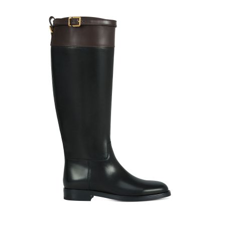 женские демисезонные жокейские сапоги EKONIKA PREMIUM (PM01046CN-23-moro-black-25W) #1