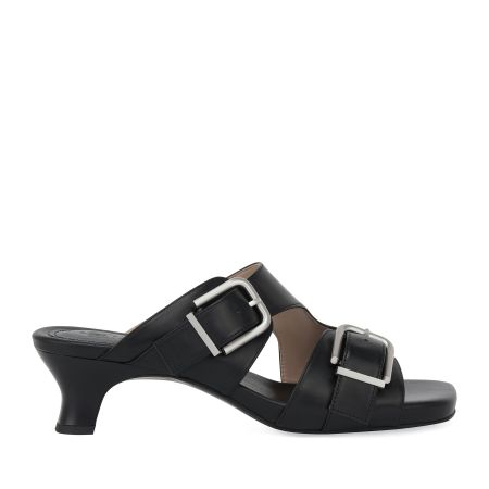 женские летние мюли PORTAL (PL01231CN-02-black-25S) #1