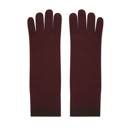 женские перчатки EKONIKA PREMIUM (PM33326-merlot-coffee-25W) #1