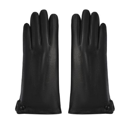 женские перчатки EKONIKA PREMIUM (PM33031-black-22Z) #1